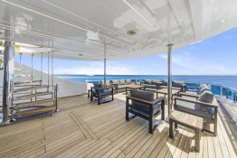 Glory Sea Explorer Upper Deck Lounge Area