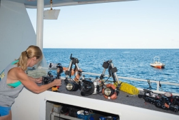 Camera-Table-Turks-and-Caicos-Explorer-2-Explorer-Ventures-Liveaboard-Diving