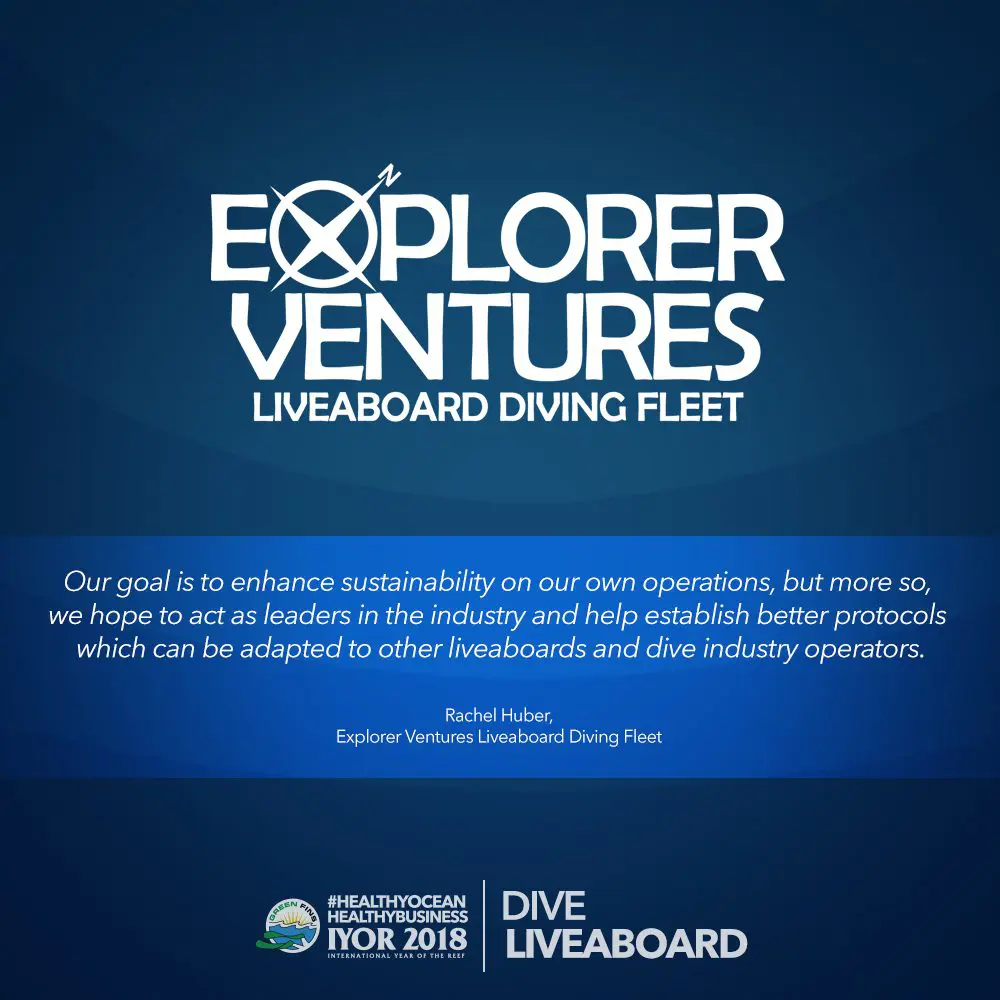 Dive Green: Our Commitment to Conservation | Explorer Ventures Fleet® iyor dive liveaboard