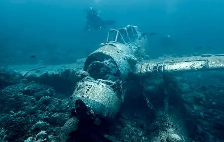 Welcome Aboard Explorer Ventures Fleet | Explorer Ventures Fleet® Jake,Seaplane,Wreck,From,World,War,2,Sits,On,Ocean