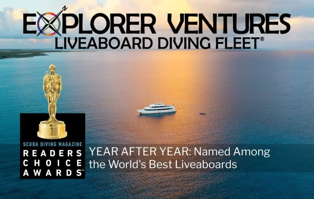 Another Exceptional Year: Chosen by Divers in 2026 Readers’ Choice Awards | Explorer Ventures Fleet® Readers' Choice Awards 2026 - Explorer Ventures Fleet