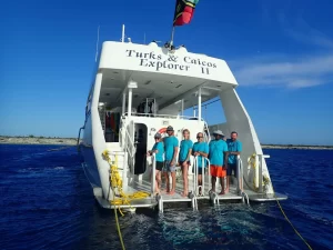 Turks Caicos Explorer islands diving Crew picture