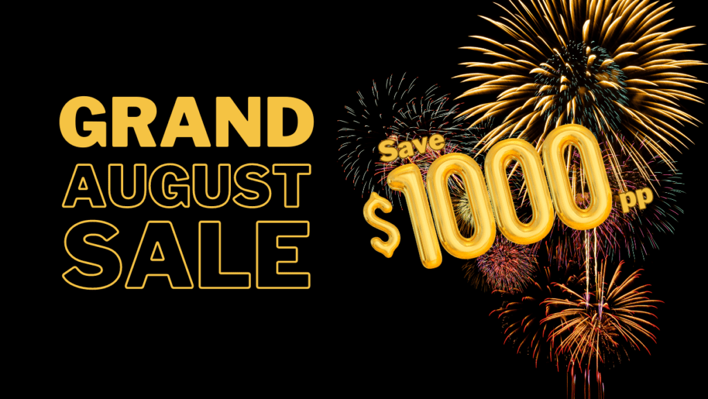 Grand August Sale 2023. Explorer Ventures Diving Fleet