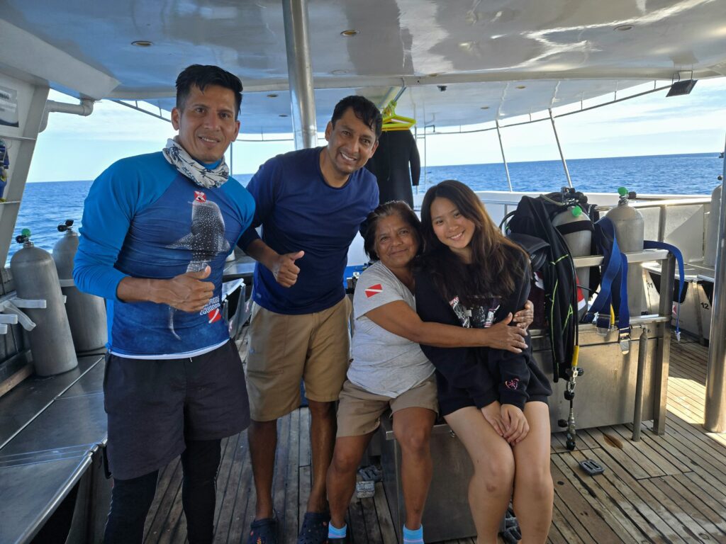 Isabelle Ho Galapagos Islands Diving with Explorer Ventures Fleet